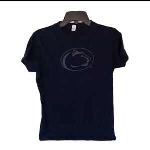 Tultex Navy Penn State Cotton Tshirt Large